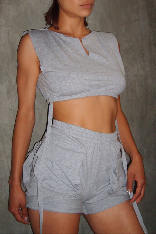 Cargo Short + Tie Tank - 11 Colors