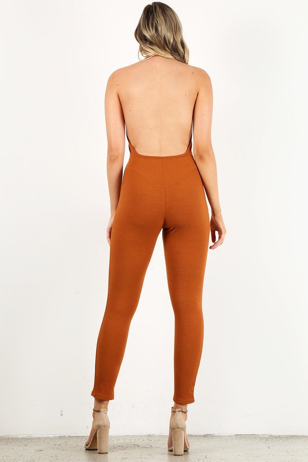 Halter Jumpsuit-12 Colors