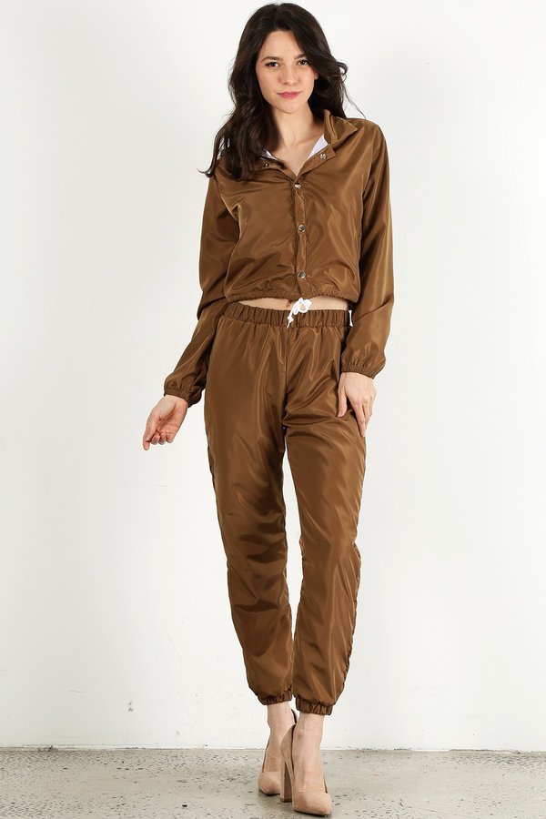 Brown Wind Breaker Set