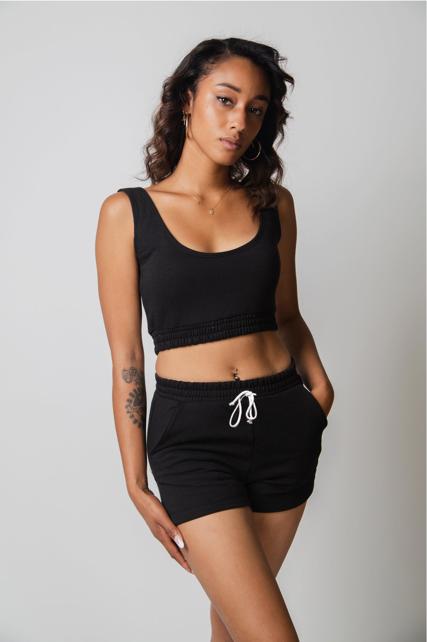 Sweat Short Tank Sets- Fleece