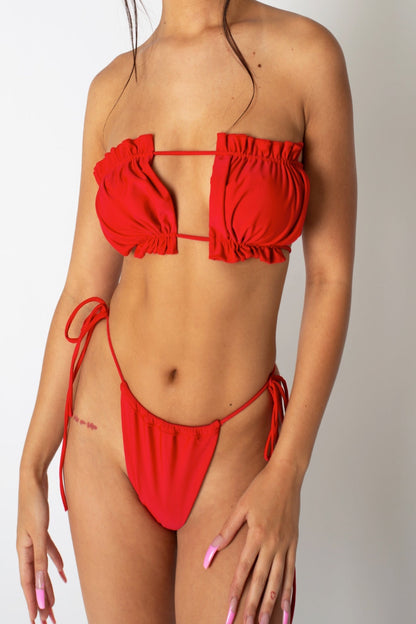 Ruched Bikini Set- 7 Colors