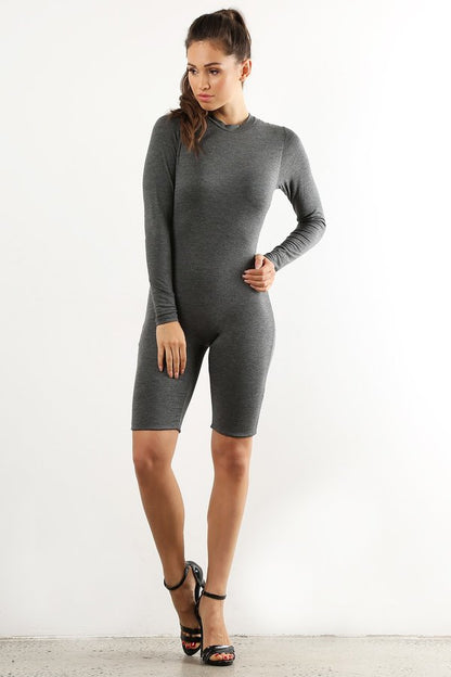 Long Sleeve Biker Unitard(Bulk)
