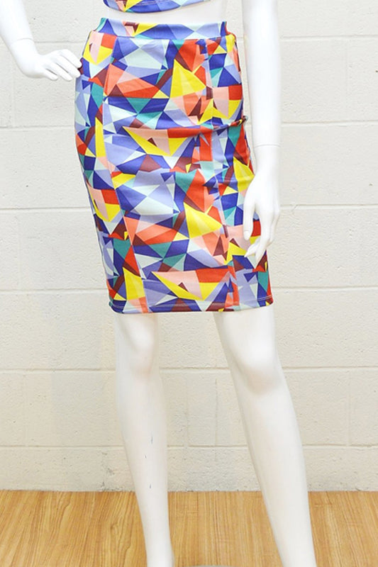 Geometric Skirt (6pcs)