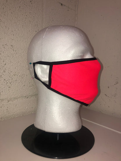 Neon Pink Face Mask