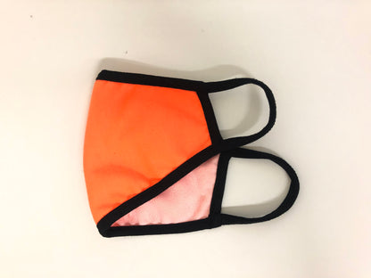 Neon Orange Face Mask