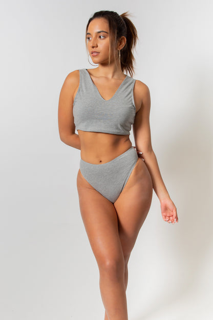 The Lounge Set - Heather Grey (6pc)