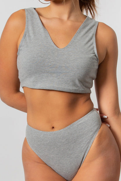 The Lounge Set - Heather Grey (6pc)