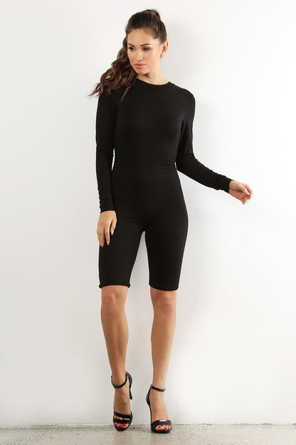 Long Sleeve Biker Unitard(Bulk)