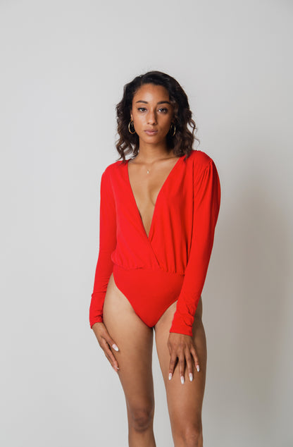 Red Royal Bodysuits (6pcs)